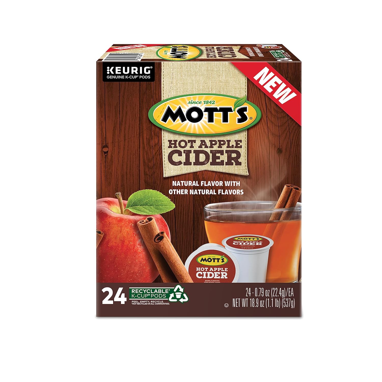 96 Count Apple Cider K-Cup Pods E63665
