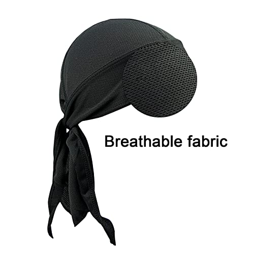 3Pcs Skull Caps Sweat Wicking Cooling Helmet Liner X8517