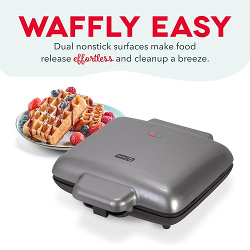 Aqua 4 Inch Non-stick Mini Waffle Maker W691815