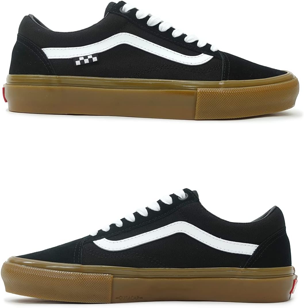 Black/Gum Skate Sneaker U57627
