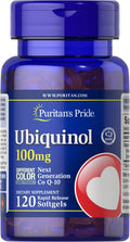 Ubiquinol 100mg 120 Softgels X376217