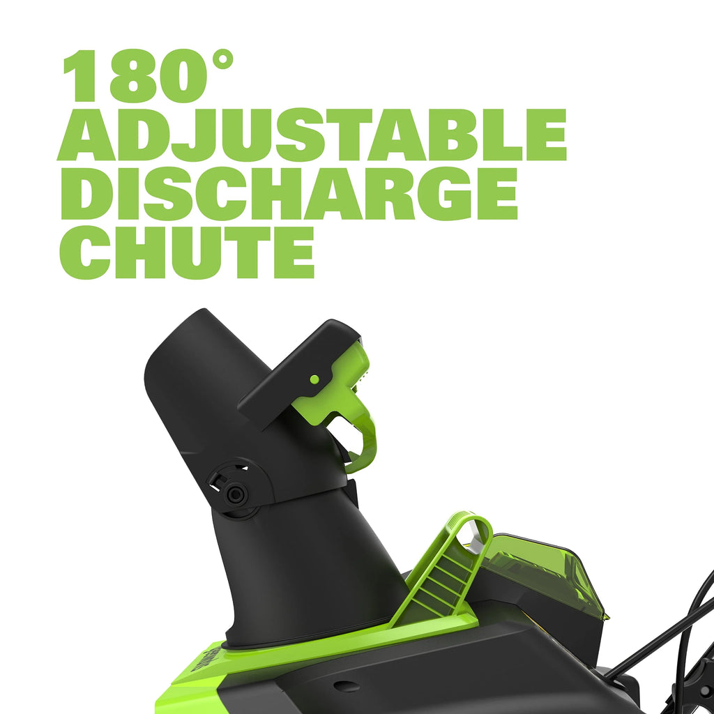 40V 20-inch Cordless Brushless Snow Blower with 4.0 Ah Battery and Charger Y289