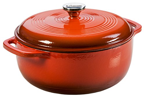 6 Quart Enameled Cast Iron Dutch Oven with Lid R65304