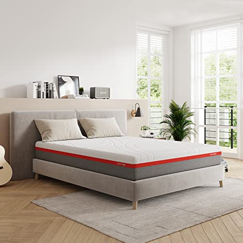 King Size 10 Inch Cooling Gel Memory Foam Mattress O92423