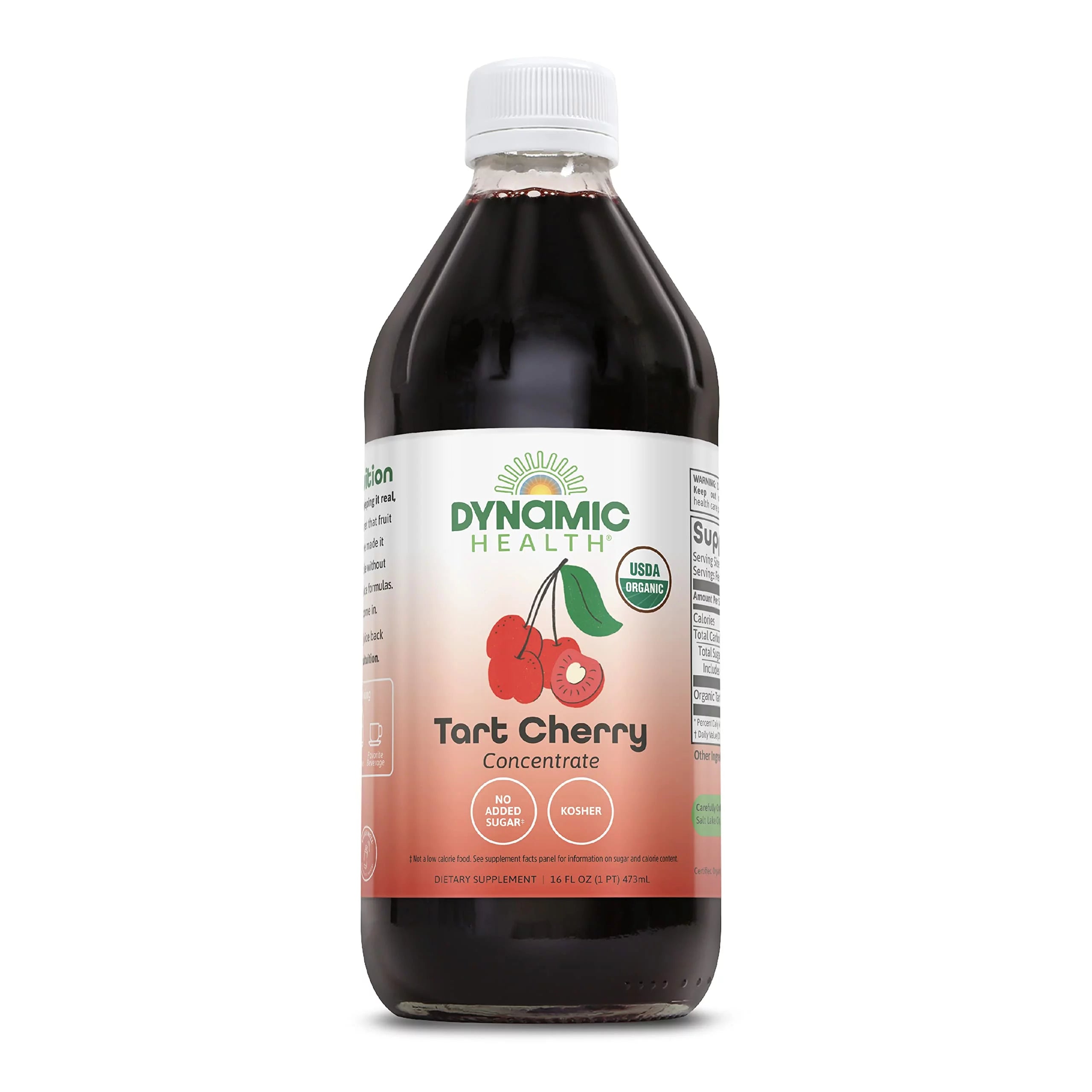 Organic Unsweetened Tart Cherry Juice Concentrate, 16 Oz S390