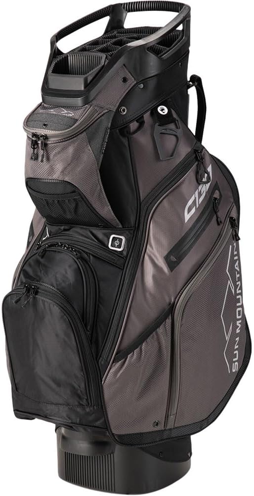 Black/Charcoal Golf Cart Bag A153