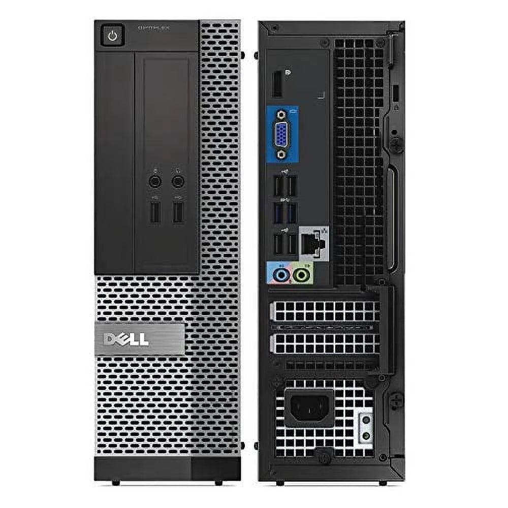 Pre-Owned Dell Optiplex 3020 Business Desktop Computer with 20-inch Screen Intel Quad Core i5 16GB RAM 512GB SSD Windows 10 Professional S1106