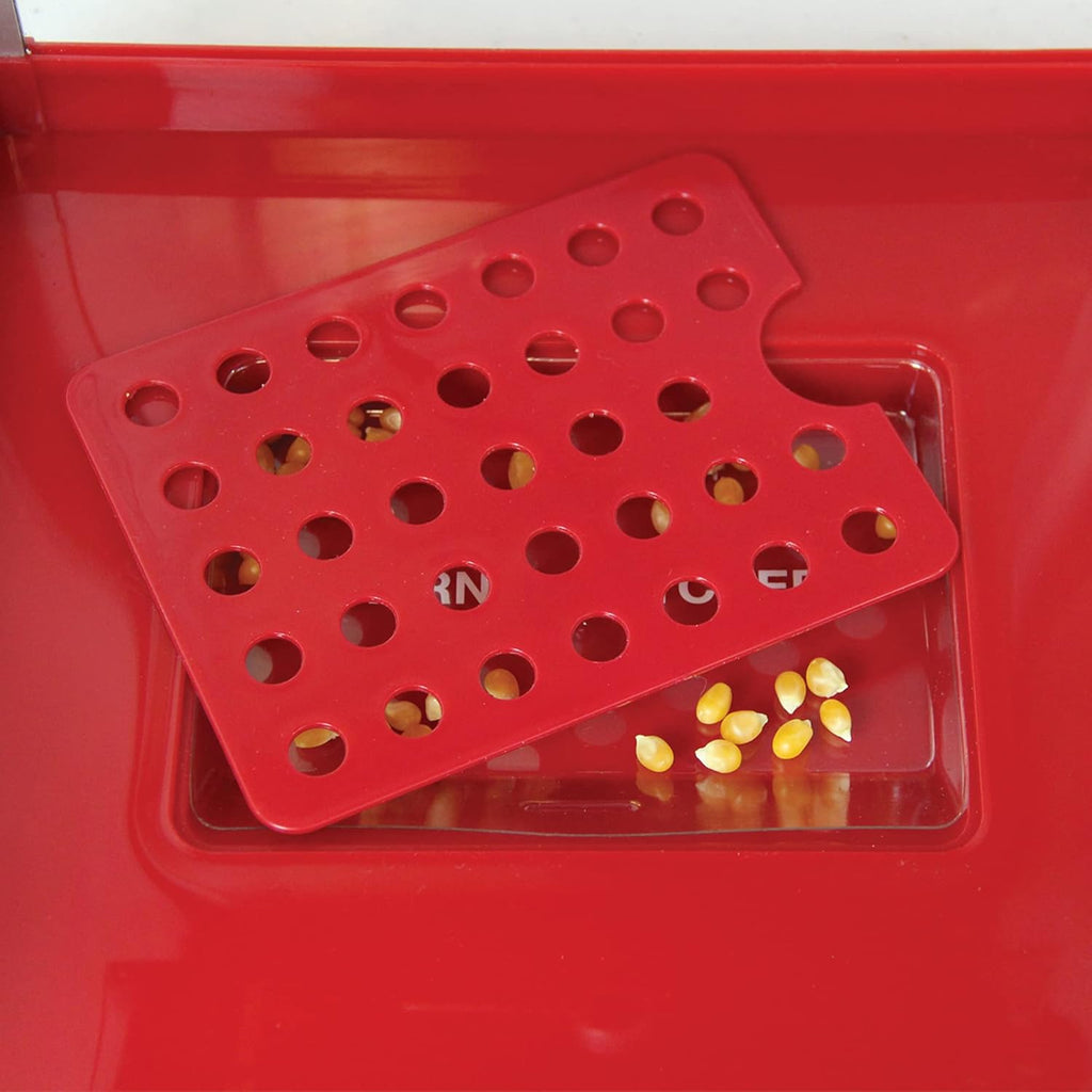 Red 4 Qt. Nonstick Popcorn Popper G80545