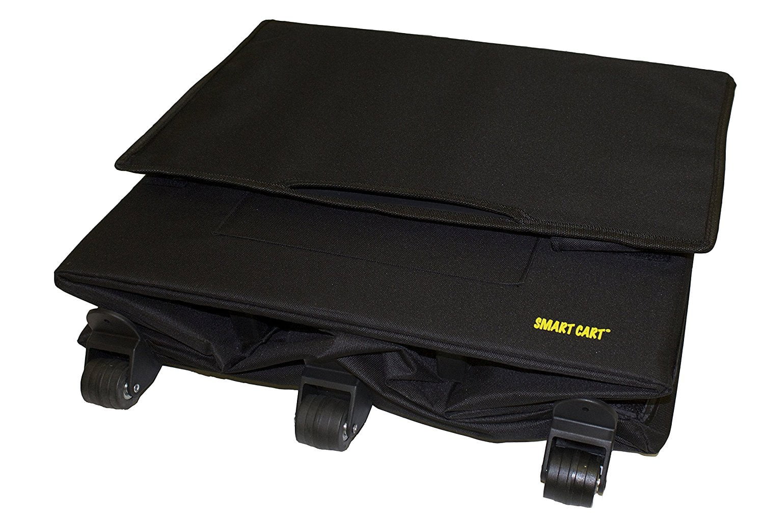 Black Rolling Collapsible Basket Cart O231954