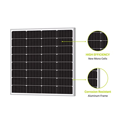 100W 12 Volt Monocrystalline Solar Panel Q482