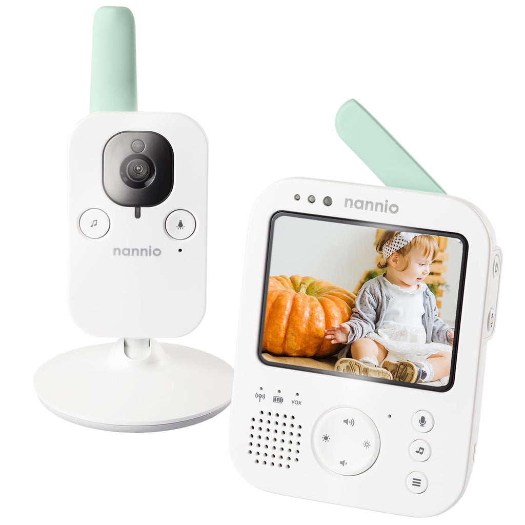 Video Baby Monitor with Camera and Audio, Auto Night Vision, Non-WiFi B560