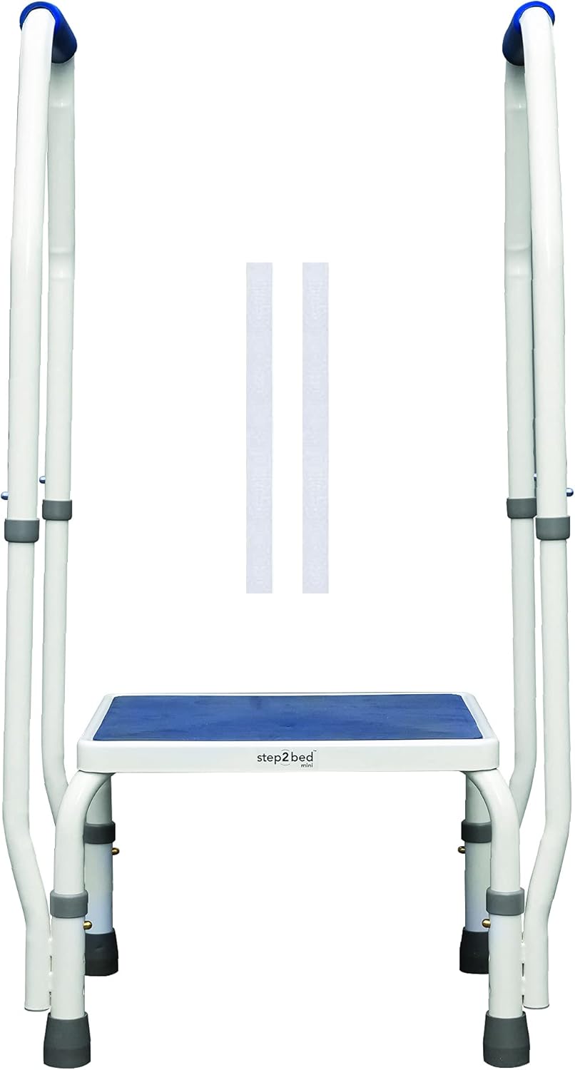 Adjustable Height Stainless Steel Step Stool with Handle J224