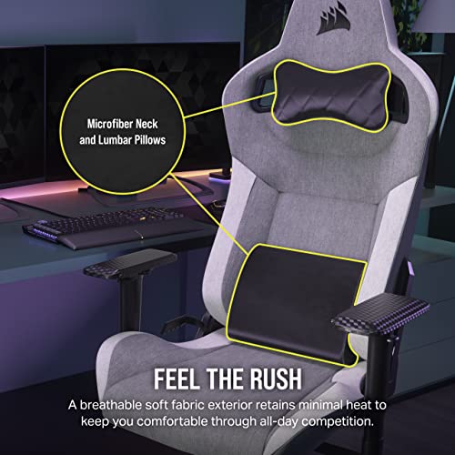 Charcoal Fabric Gaming Chair C482