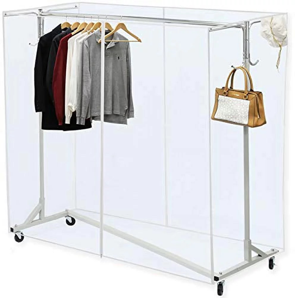 Industrial Grade Garment Rack with 62" Extra Long Bar L316020