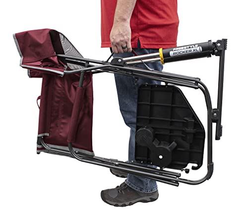 Folding Rocking Camp Chair with Side Table B758244