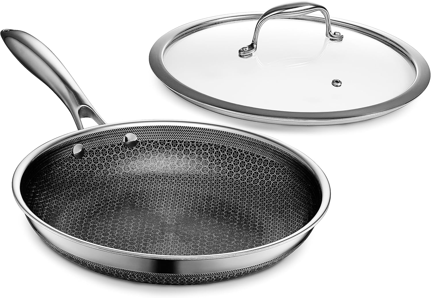 4 Piece Hybrid Stainless Steel Cookware Set B16329