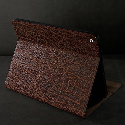 Genuine Leather Folio Case for iPad 10.2 L343