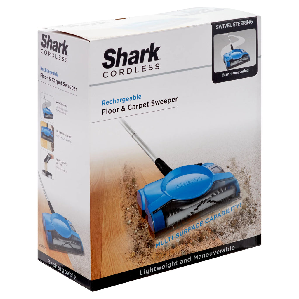 Lightweight 10 Inch Cordless Rechargeable Floor and Carpet Sweeper N5506