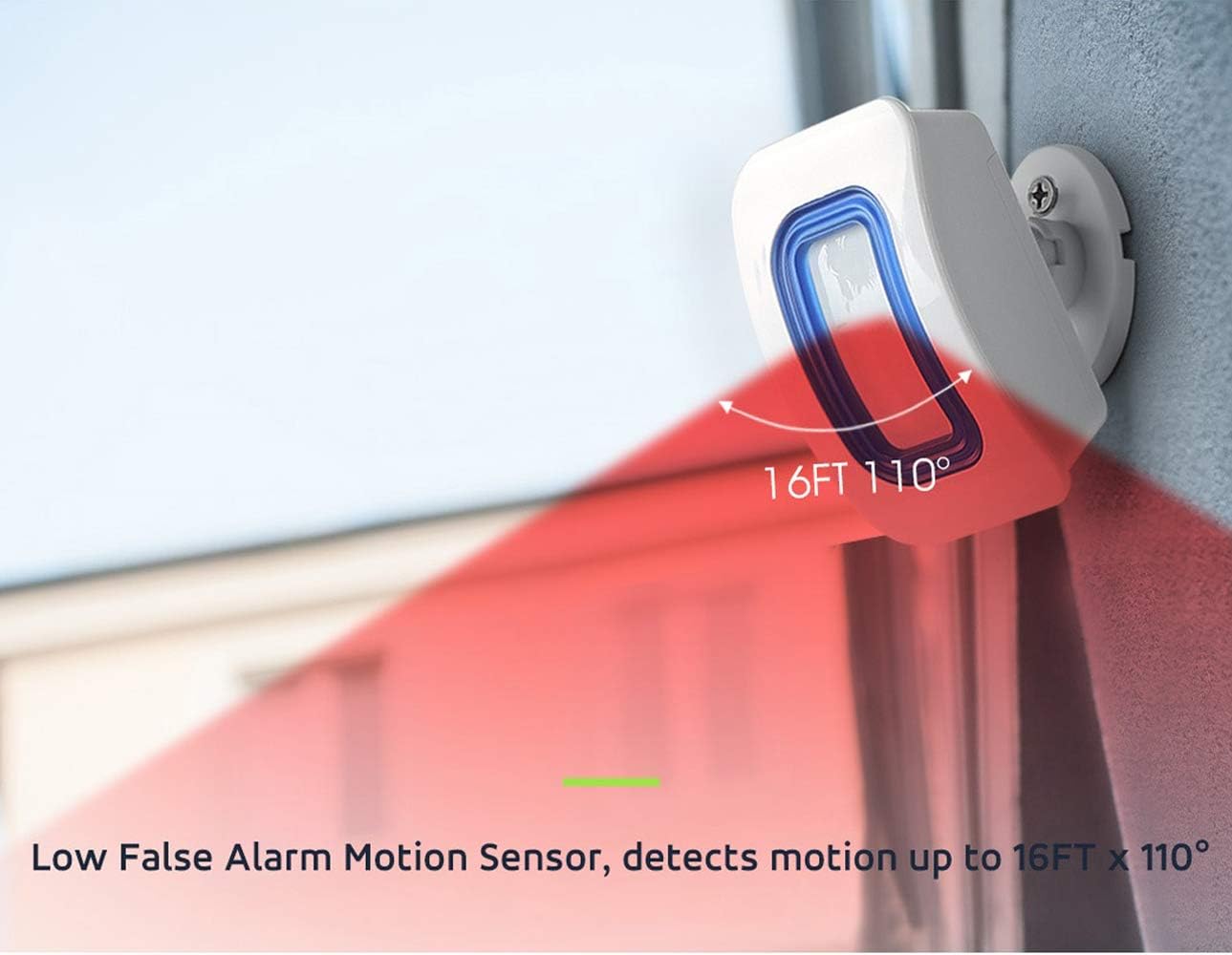 Wireless Motion Sensor Alert Alarm with 3 Receiver and 2 Monitor Motion J330823