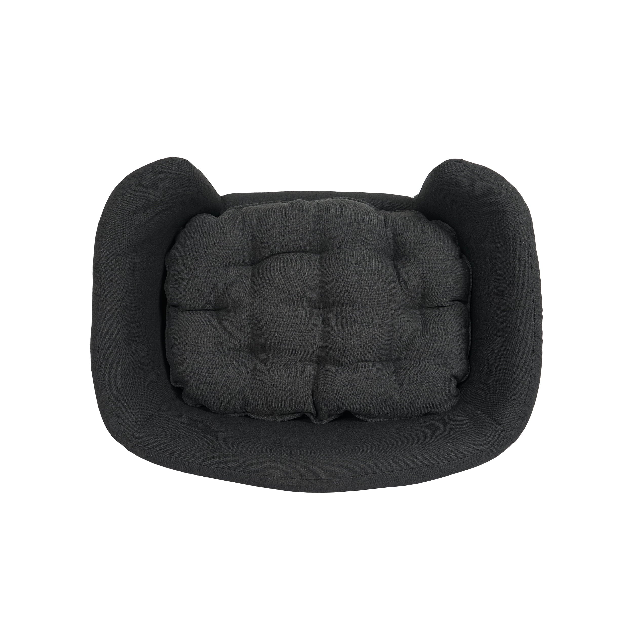 Dark Gray Small Plush Pet Bed T4470