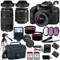 DSLR Camera with 18-55mm Zoom Lens and 75-300mm Lens C252