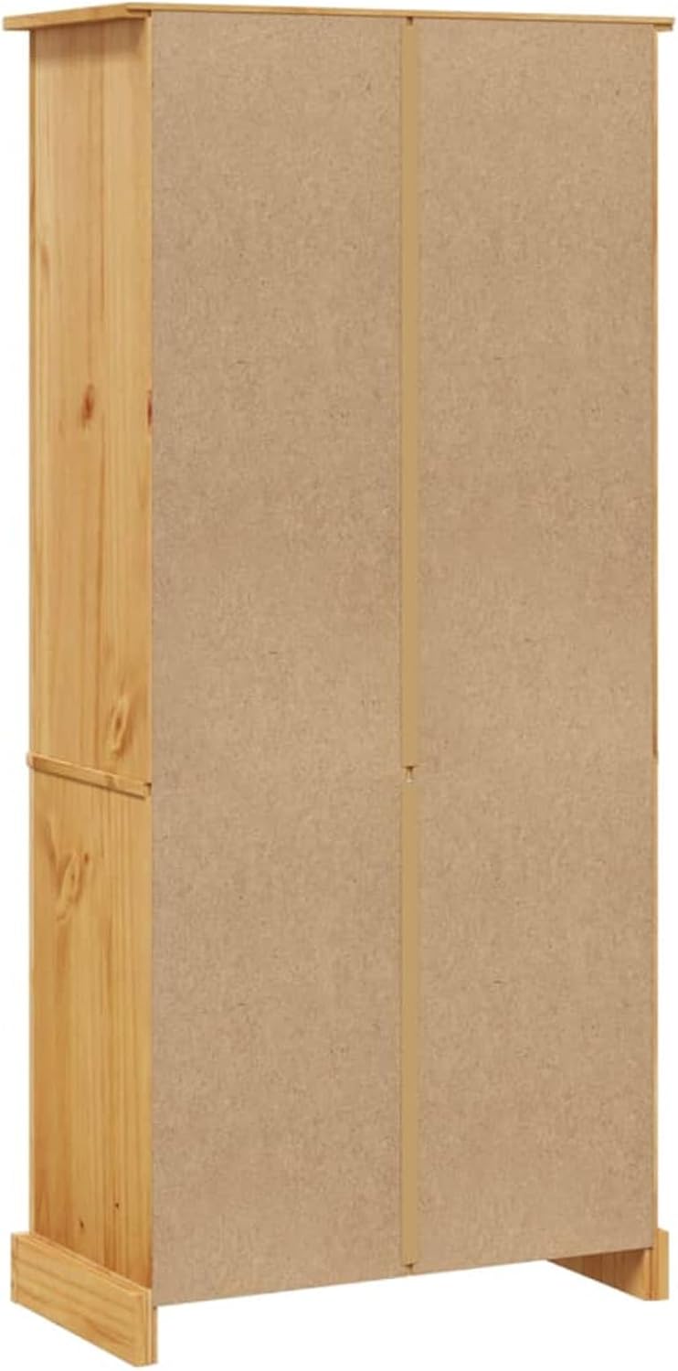 5-Tier Brown Bookcase B5786