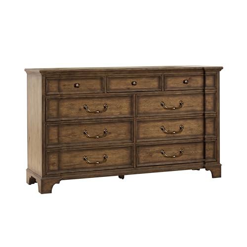 6 Pcs Queen Panel Bed Dresser Mirror Bachelor Chest 2 Nightstand Dark Wood Bedroom Furniture Set B855783