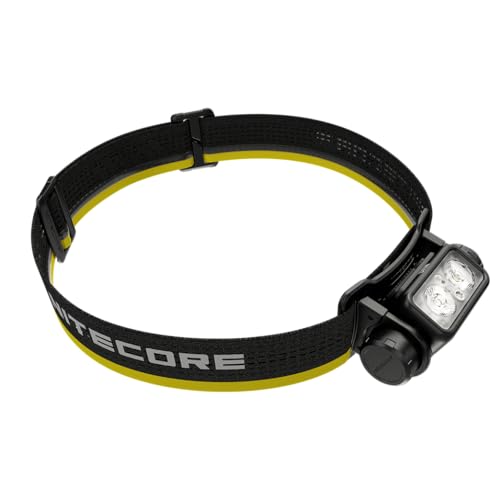 Rechargeable Headlamp, 1400 lumens USB-C Lightweight with Spotlight, Floodlight, Red Light U775