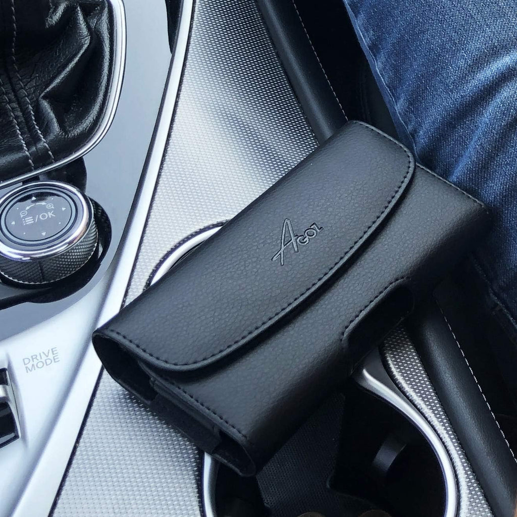 Leather Cell Phone Pouch with Belt Clip C92927