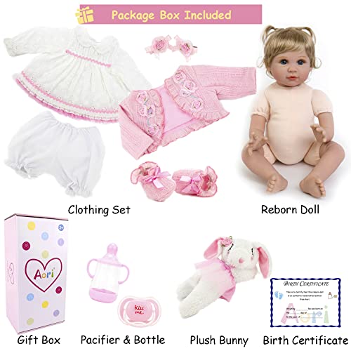 22 inch Reborn Baby Doll with Feeding Toy Accessories R32710