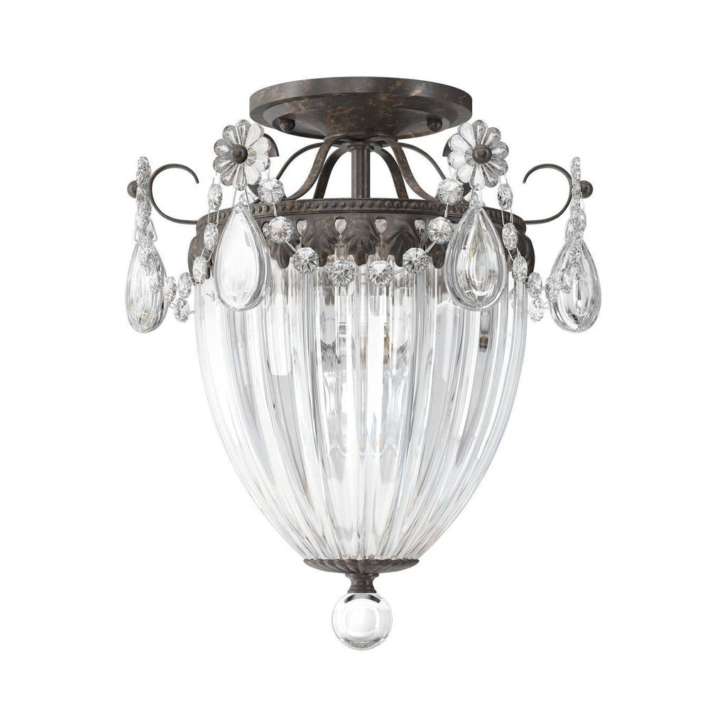 3-Light Semi Flush Mount Q9081