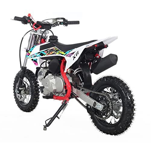 110cc Dirt Bike with Automatic Transmission, Electric Start, 10"/10" Tires (Black) X570
