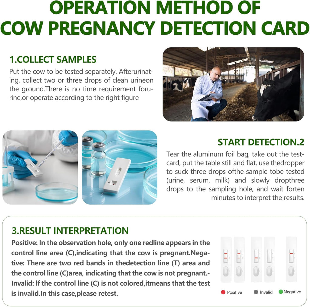 Quick Cow Pregnancy Test Kit V5276