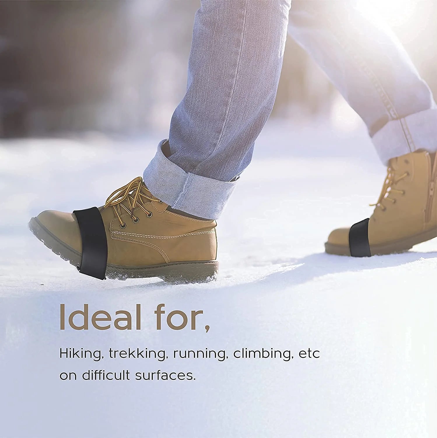 5 Pack Snow Ice Traction Cleats Q378