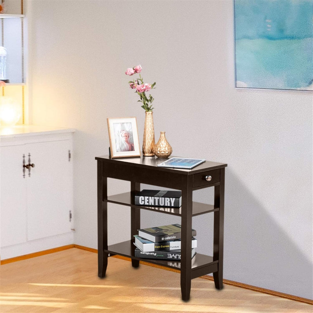 3-Tier Nightstand with Drawer Q70768