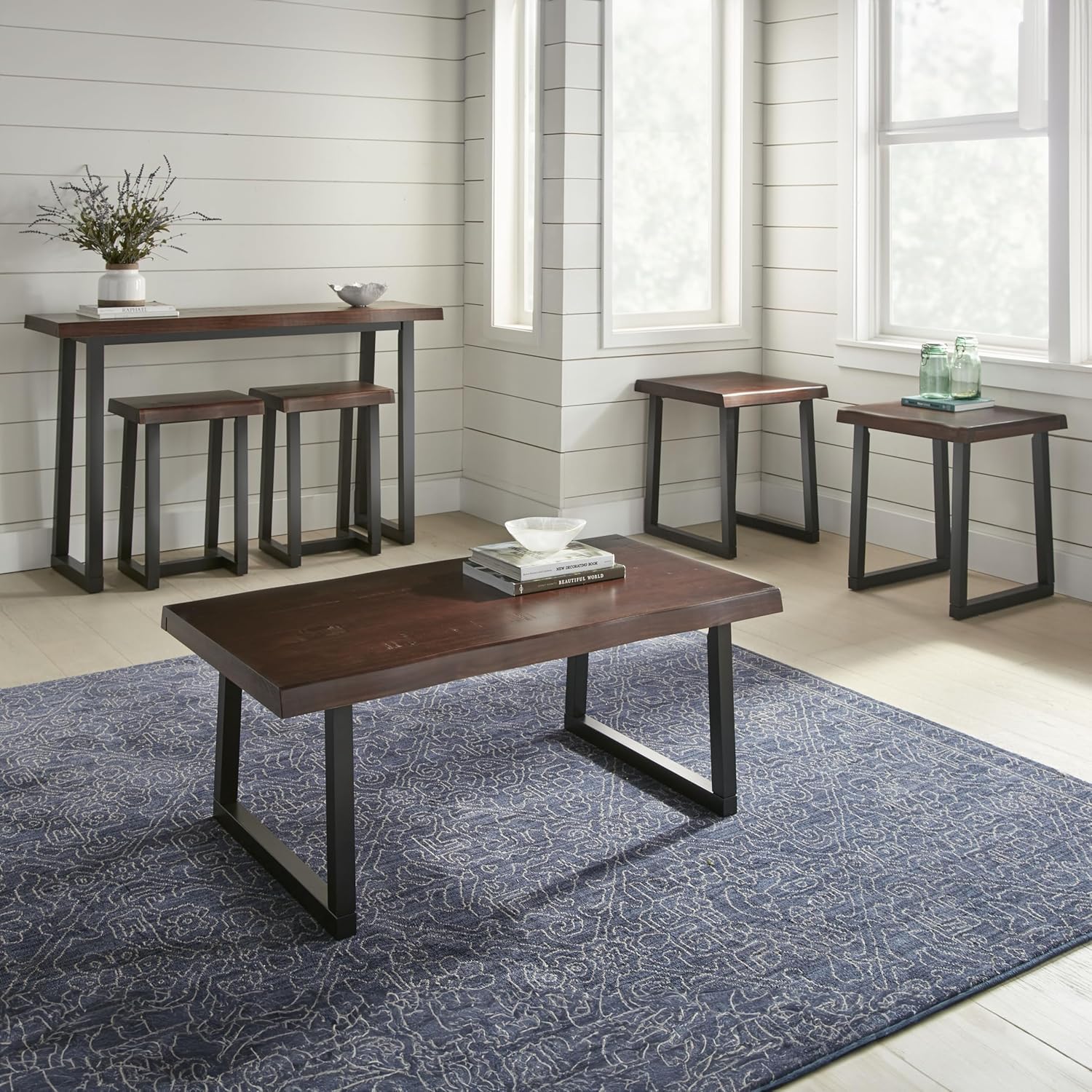 Brown Live Edge Bar Table F62724