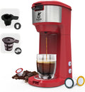 Single Serve K Cup Coffee Maker with Self Cleaning Function T338209