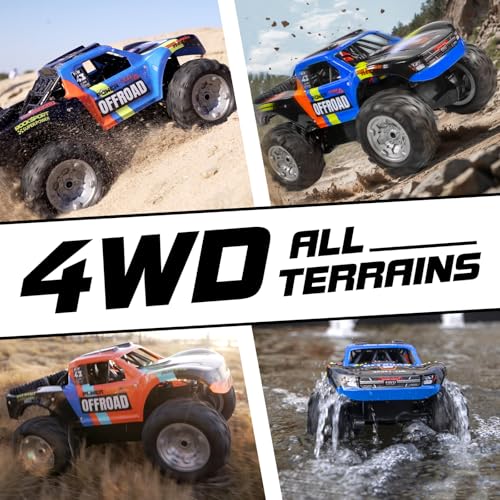 2.4G Amphibious Remote Control Car, 1:16 Scale, Blue T3502