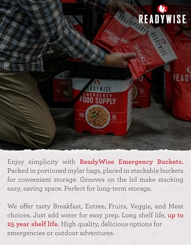 60 Servings Freeze Dried Emergency Food Supply O69806