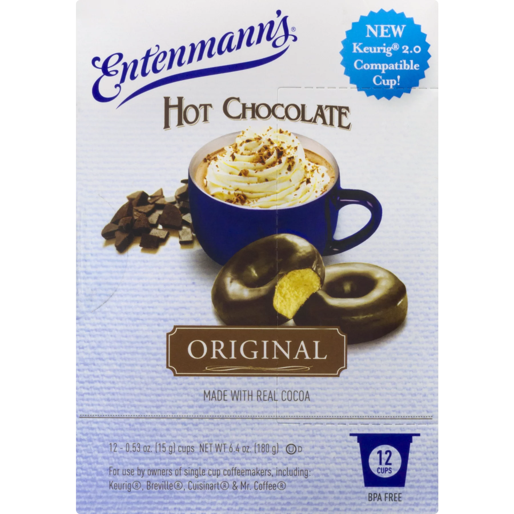 72 Count Hot Chocolate Single Serve Cups K1958