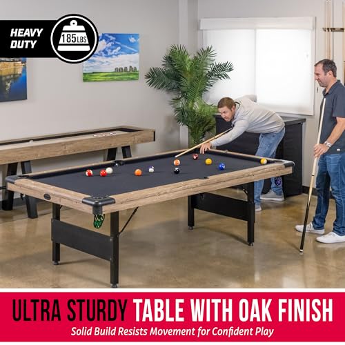 7 or 8 ft Portable Folding Pool Table Z631530