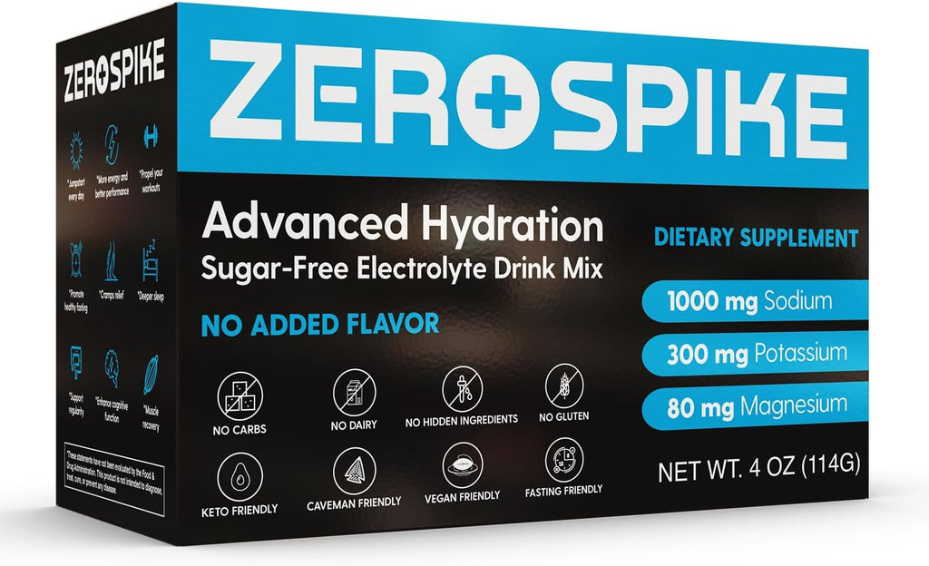 30 Sticks Unflavored Electrolytes Powder Packets F2335