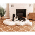 Faux Fur Orthopedic Dog Bed B373804