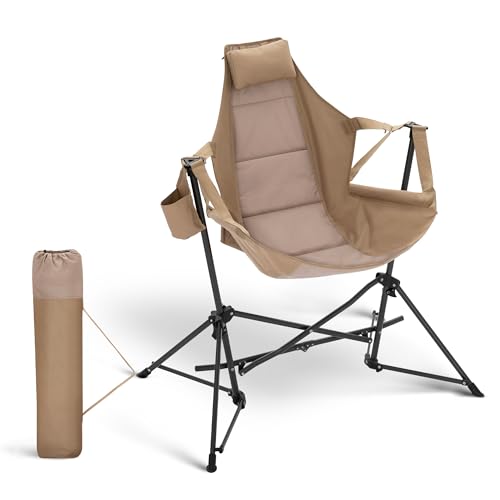 Blue Adjustable Folding Camping Chair with Cup Holder Q1751