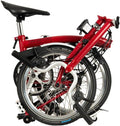 C Line 3 Speed Folding Bike with Battery Lighting (House Red) M589077