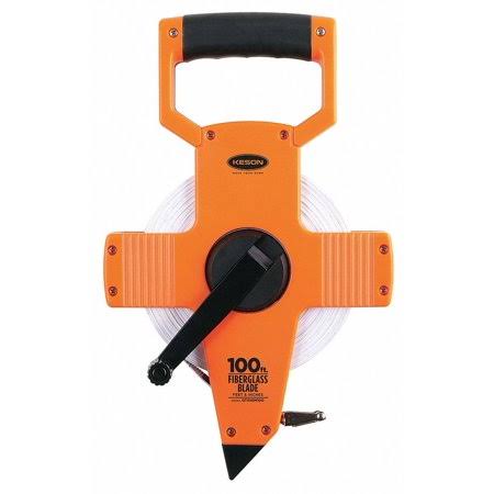 100 ft/30m Fiberglass Engineers Long Tape Measure Y46924