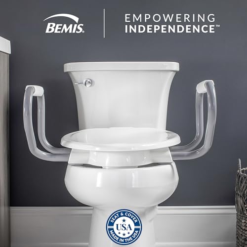 Raised Toilet Seat with Handles R4038