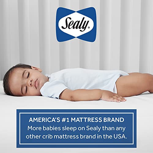 52x28" Waterproof Crib Mattress with 204 Steel Coils T8281