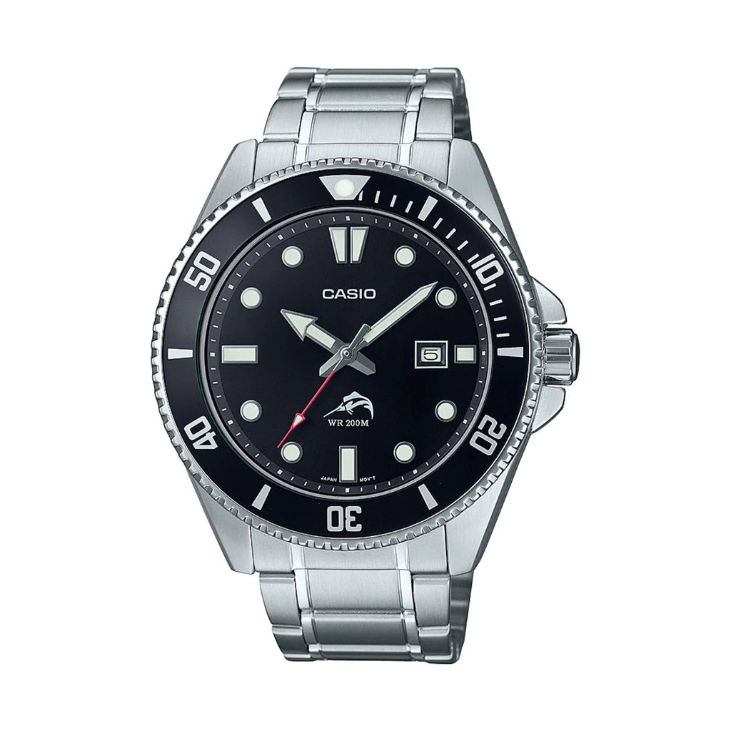 Stainless Steel Dive-Style Sport Watch K97354