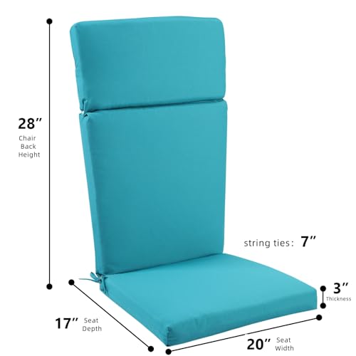 High Back Outdoor Rocking Chair Cushion N391